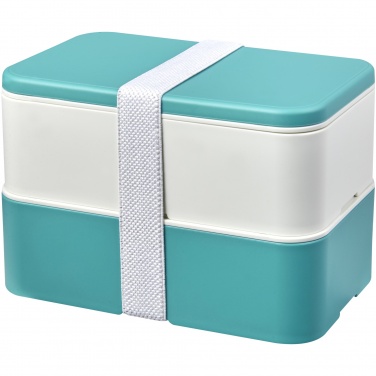 Logo trade promotional gifts picture of: MIYO Renew double layer lunch box