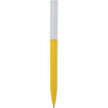 Logo trade advertising products image of: Unix recycled plastic ballpoint pen