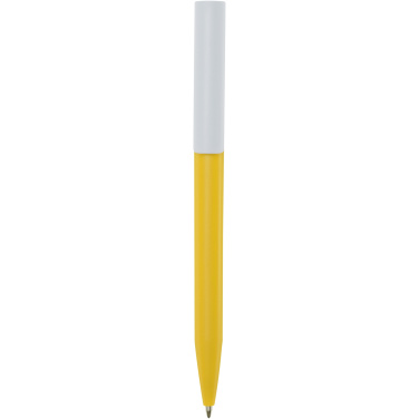 Logo trade corporate gift photo of: Unix recycled plastic ballpoint pen