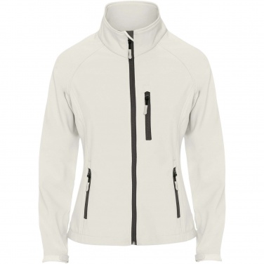 Logo trade corporate gifts image of: Antartida women's softshell jacket
