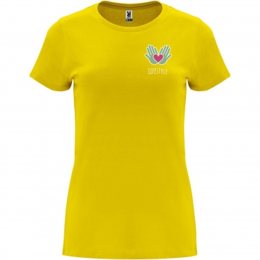 Logotrade advertising product picture of: Capri short sleeve women's t-shirt