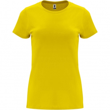 Logo trade promotional giveaway photo of: Capri short sleeve women's t-shirt