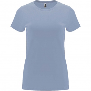 Logo trade promotional merchandise image of: Capri short sleeve women's t-shirt
