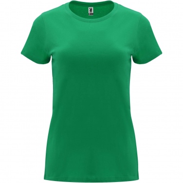Logo trade promotional giveaways picture of: Capri short sleeve women's t-shirt