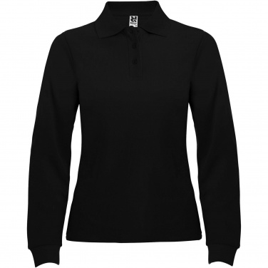 Logo trade promotional giveaways image of: Estrella long sleeve women's polo