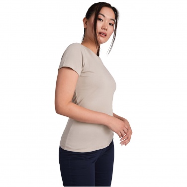 Logo trade advertising products image of: Golden short sleeve women's t-shirt