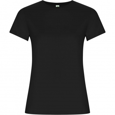 Logo trade promotional giveaway photo of: Golden short sleeve women's t-shirt