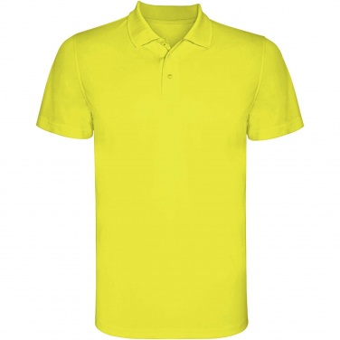 Logo trade promotional merchandise photo of: Monzha short sleeve men's sports polo