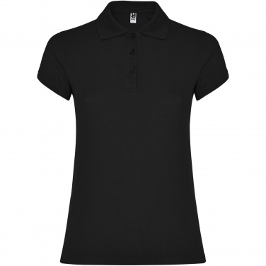 Logo trade promotional giveaway photo of: Star short sleeve women's polo