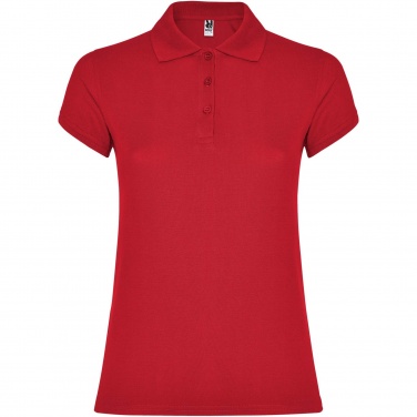 Logo trade corporate gifts image of: Star short sleeve women's polo