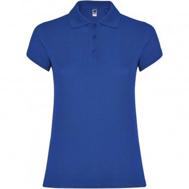 Logo trade promotional giveaways image of: Star short sleeve women's polo