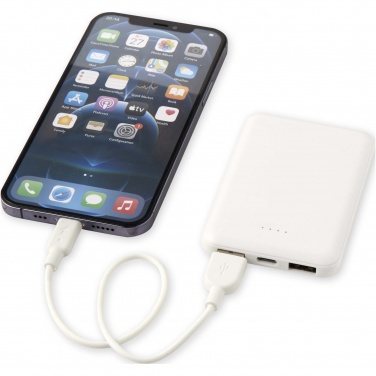 Logo trade promotional items picture of: Asama 5000 mAh Type-C recycled plastic power bank