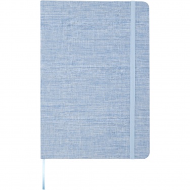 Logo trade corporate gifts image of: Ramona A5 cotton notebook