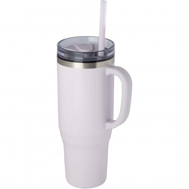 Logotrade promotional gift image of: Melbourne 1200 ml RCS certified insulated tumbler with straw