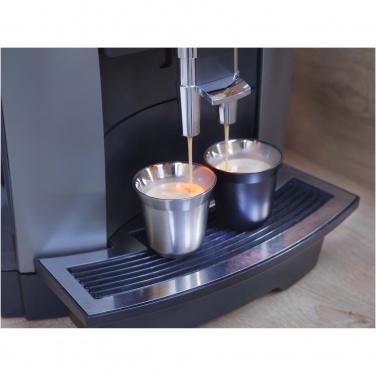 Logo trade promotional product photo of: Duo 80 ml RCS certified stainless steel espresso cup set 