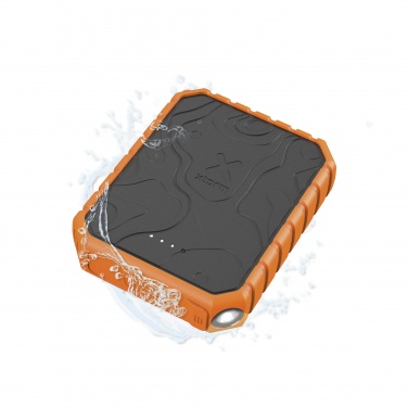 Logo trade promotional giveaways image of: Xtorm XR201 Xtreme 10.000 mAh 20W QC3.0 waterproof rugged power bank with torch