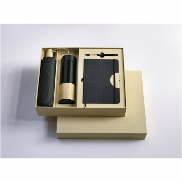 Logotrade advertising product picture of: Carmen A5 hard cover notebook and ballpoint pen gift set