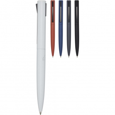 Logo trade promotional gift photo of: Juana recycled aluminium ballpoint pen