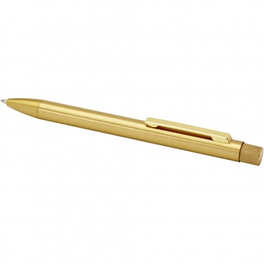Logotrade promotional item picture of: Beatriz recycled brass ballpoint pen