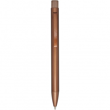 Logo trade promotional merchandise picture of: Beatriz recycled brass ballpoint pen
