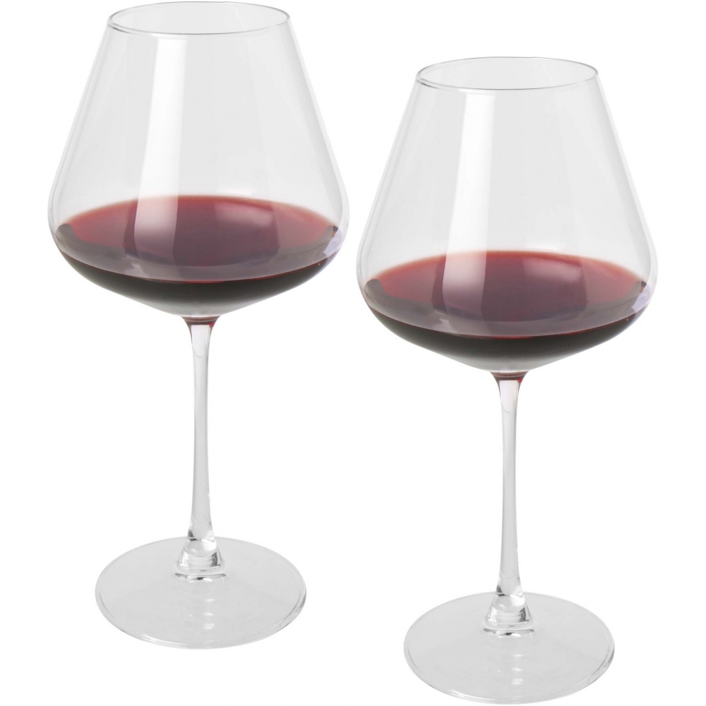Logo trade advertising products image of: Rosso 2-piece wine glass set 
