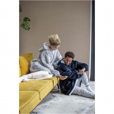 Logo trade corporate gift photo of: Denali GRS hoodie blanket