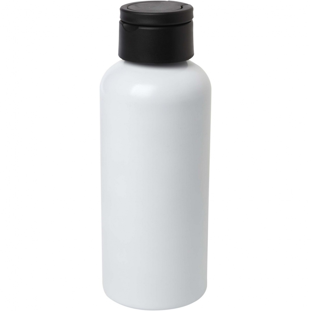 Logotrade promotional item picture of: Trinity 600 ml RCS certified recycled aluminium water bottle with RPET lid