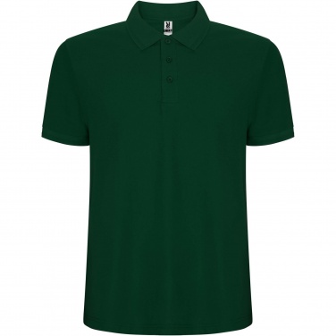 Logo trade corporate gifts image of: Pegaso Premium short sleeve men's polo