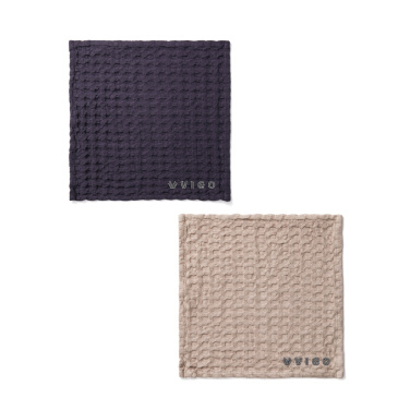 Logotrade promotional product picture of: VINGA Cromer waffle dish cloth, 2 pcs