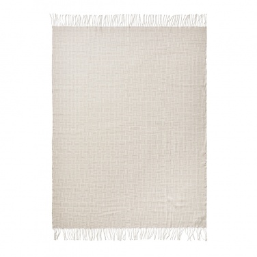 Logo trade business gift photo of: VINGA Lenox blanket