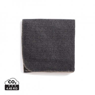 Logo trade corporate gift photo of: VINGA Bilton recycled blanket