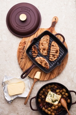 Logo trade promotional merchandise picture of: VINGA Monte enamelled grill pan