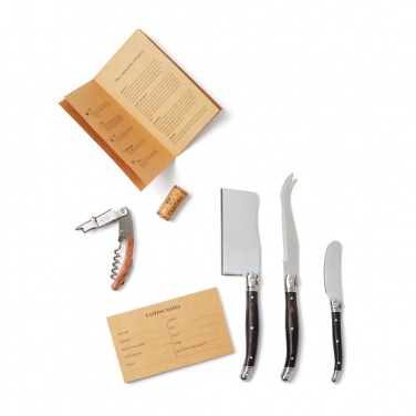 Logo trade promotional merchandise image of: VINGA Gigaro cheese knives