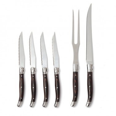 Logo trade promotional giveaways picture of: VINGA Gigaro meat knives
