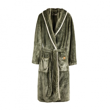 Logo trade promotional item photo of: VINGA Louis luxury plush GRS RPET robe size S-M