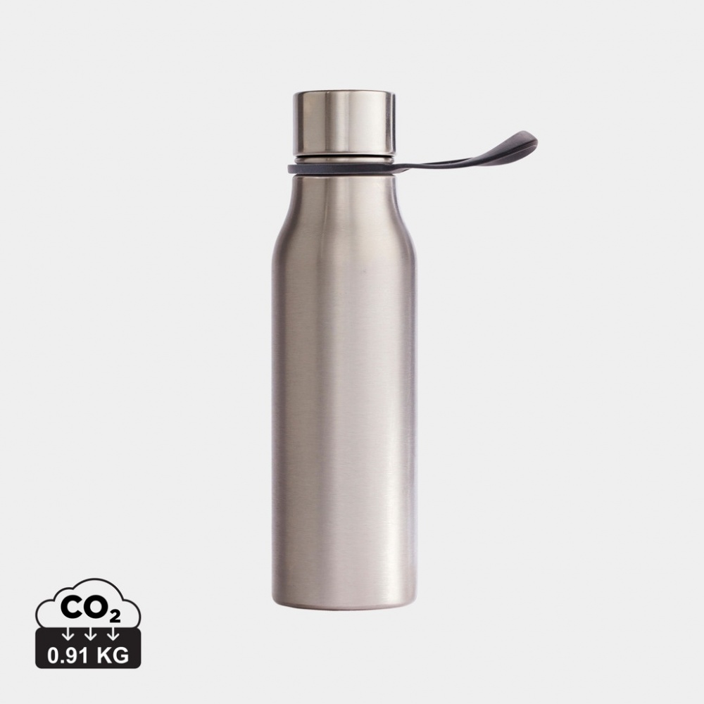 Logo trade promotional gifts image of: VINGA Lean water bottle steel