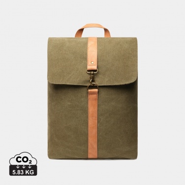 Logotrade promotional giveaways photo of: VINGA Bosler backpack GRS recycled canvas