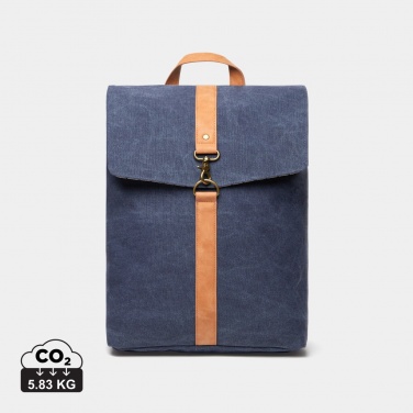 Logo trade promotional items picture of: VINGA Bosler backpack GRS recycled canvas