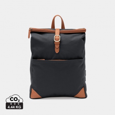 Logo trade corporate gifts image of: VINGA Sloane rucksack RCS recycled polyester