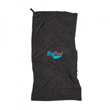 Logo trade promotional items picture of: VINGA GRS RPET active dry towel 140 x 70cm