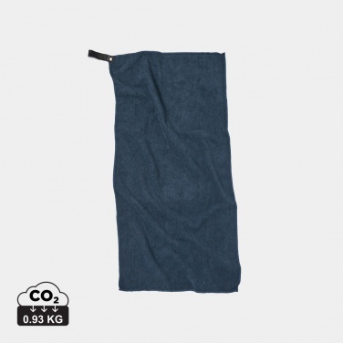 Logo trade corporate gift photo of: VINGA GRS RPET active dry towel 40 x 80cm