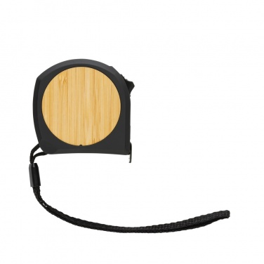 Logotrade promotional giveaway picture of: RCS recycled plastic bamboo tape 5M/19mm