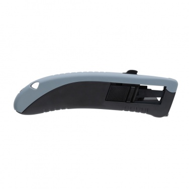 Logo trade promotional merchandise picture of: RCS certified recycled plastic Auto retract safety knife