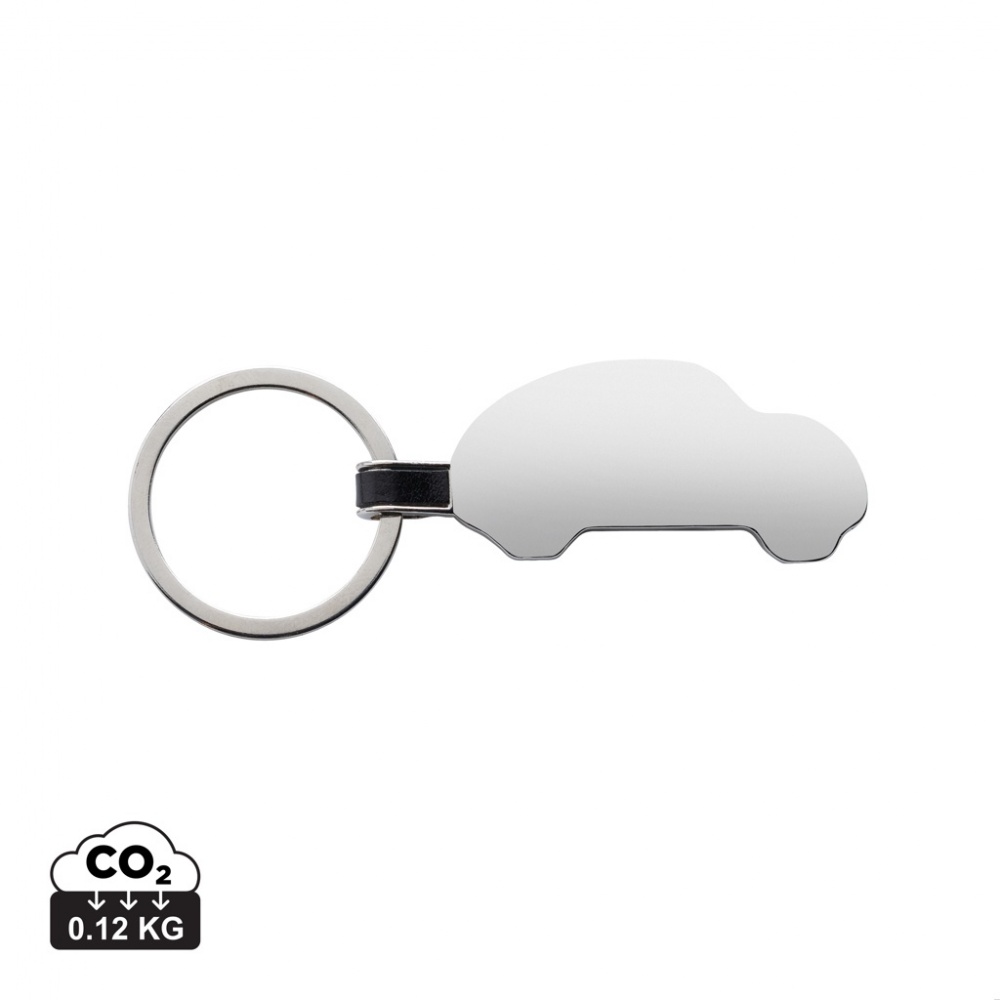 Logotrade promotional giveaway picture of: RCS recycled zinc alloy car keyring