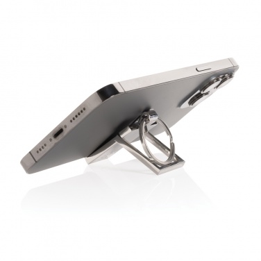 Logo trade promotional products picture of: RSC recycled zinc alloy phone stand keychain