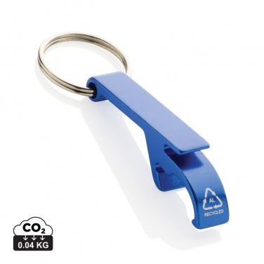 Logo trade corporate gift photo of: RCS recycled aluminum bottle and can opener