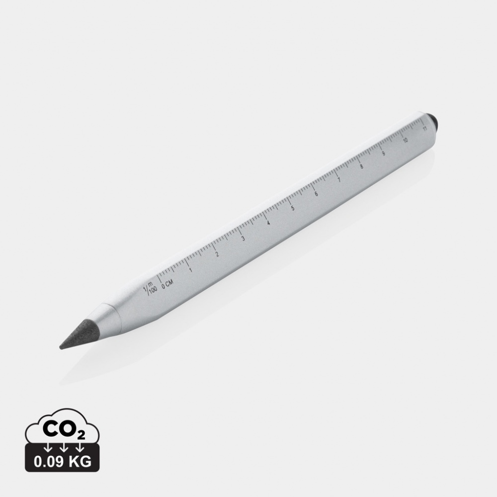 Logotrade promotional gift image of: Eon RCS recycled aluminum infinity multitasking pen