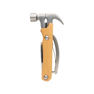 Logo trade advertising product photo of: Wooden multi-tool hammer