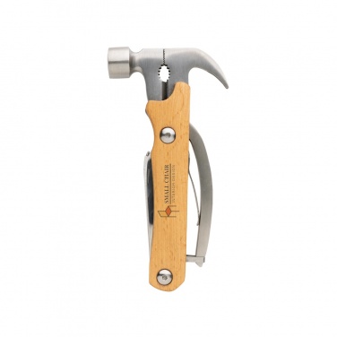 Logo trade corporate gifts picture of: Wooden multi-tool hammer