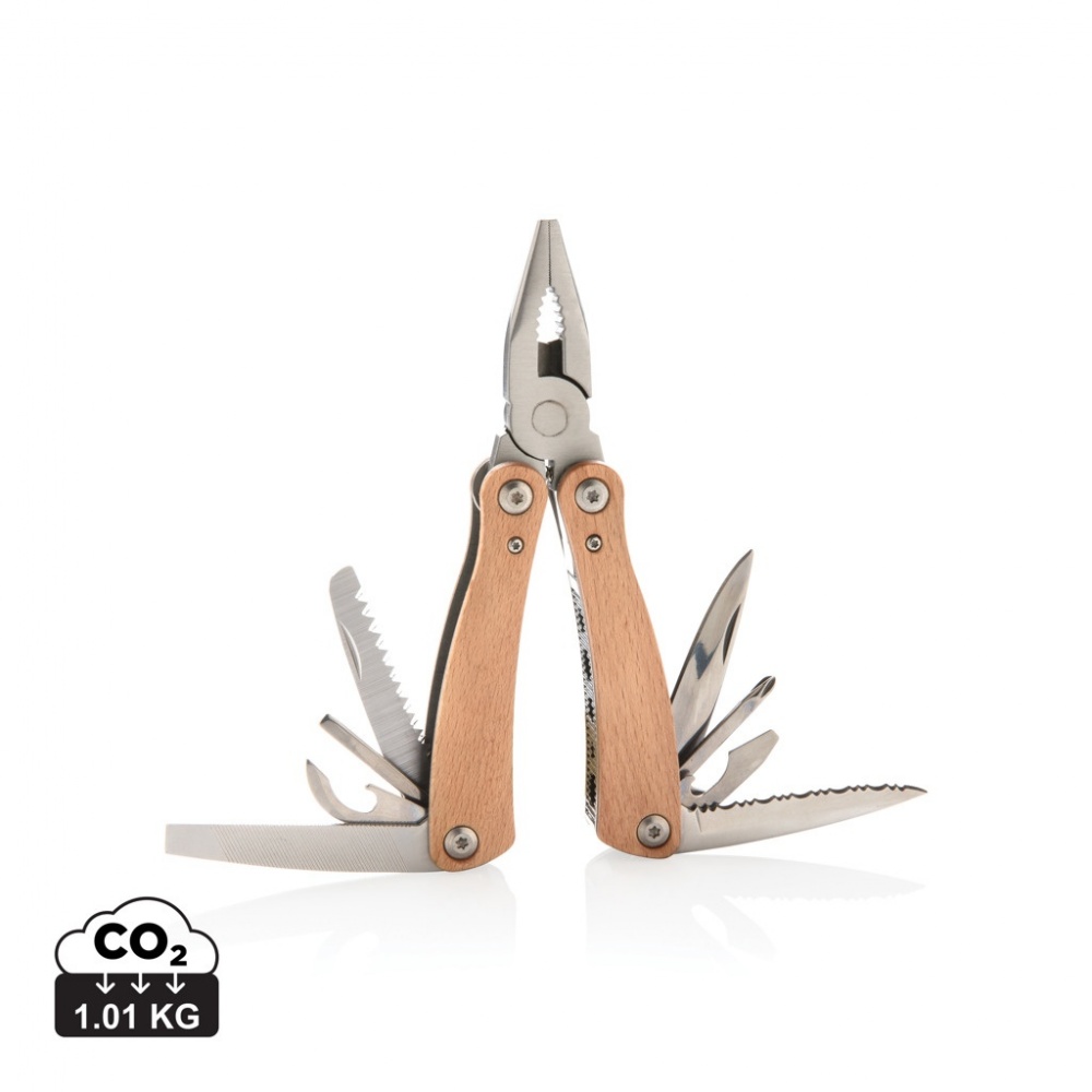 Logo trade advertising products image of: Wood multitool